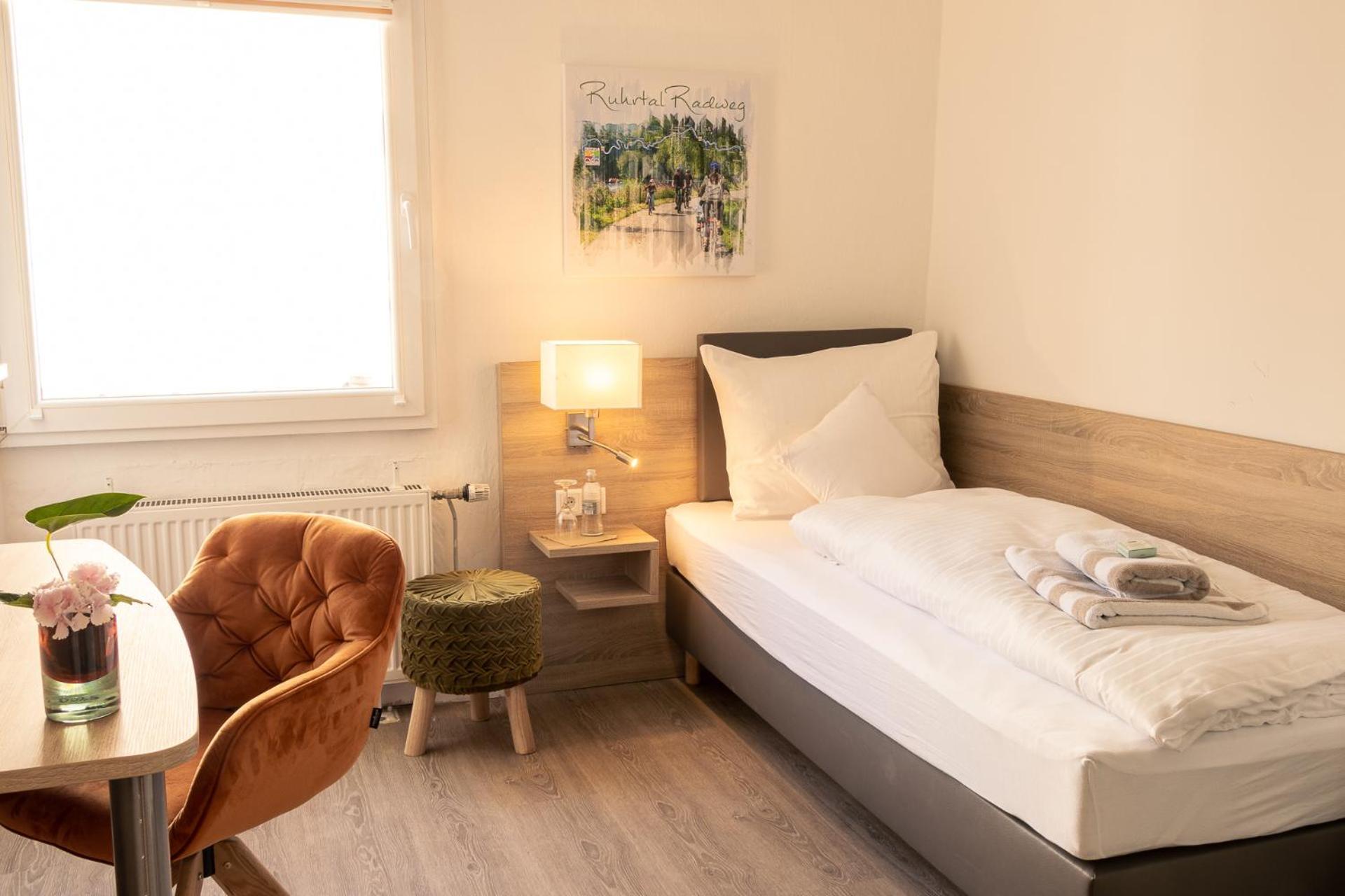 Heimatherz Hotel Garni Herdecke Pokoj fotografie